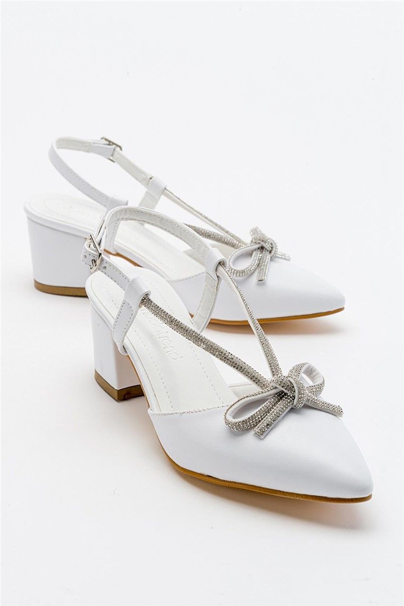 Sandali eleganti da donna - Bianco #381762