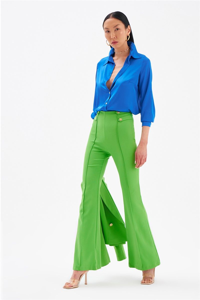 Women's trousers - Green #333598