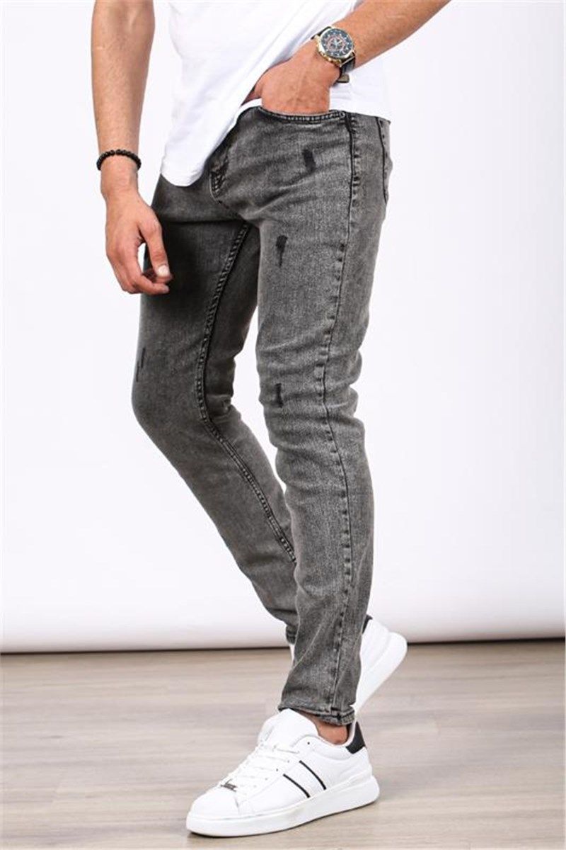 Men's Skinny Fit Jeans 5680 - Smoke Gray #385326