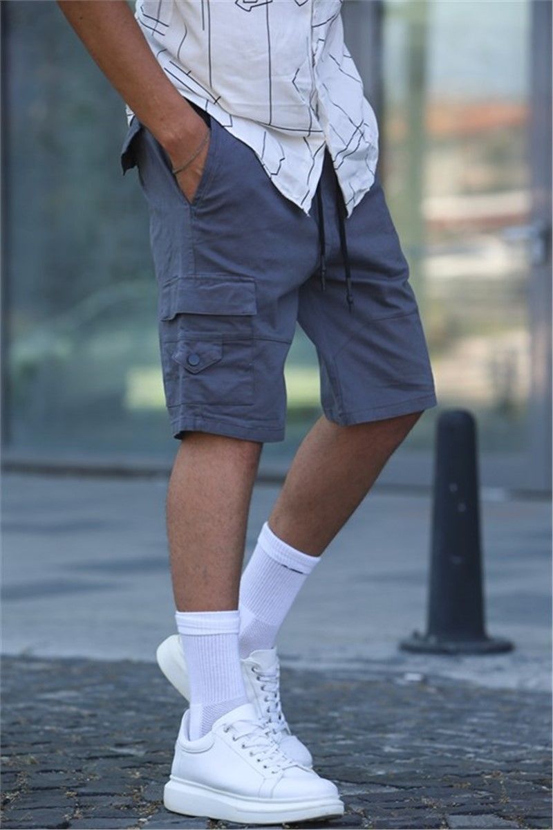 Men's Capri Shorts 5737 - Smoke Gray #334550