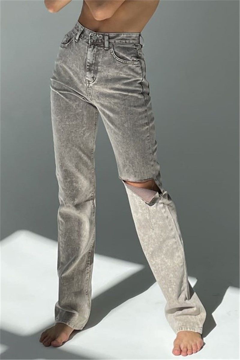 Jeans da donna MG1317 - Grigio fumo #334324