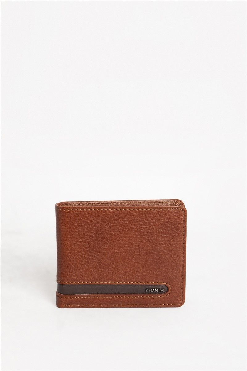 Men's Genuine Leather Wallet 1510 - Taba #366210