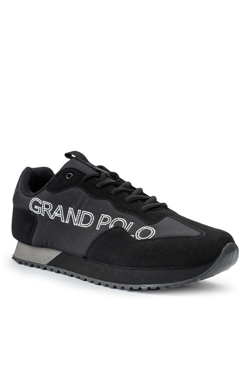GPC POLO Men's leather shoes - Black 20210835554