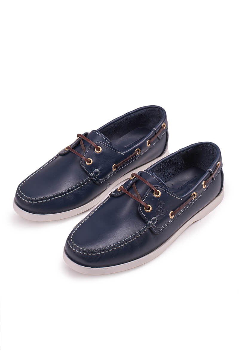 Euromart GPC POLO Men's leather shoes Navy Blue 20210835382