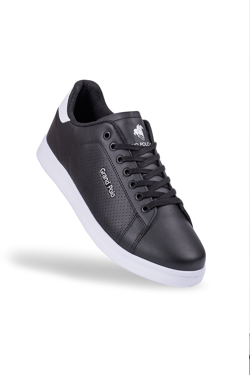 Euromart GPC POLO Men's leather sport shoes Black 20210835295