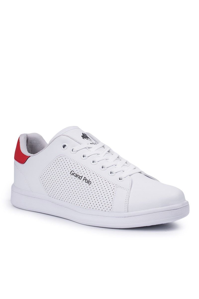 GPC POLO Men's leather sport shoes - White 20210835297