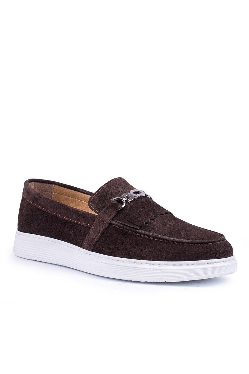 GPC POLO Men's suede shoes - Dark Brown 20210835313
