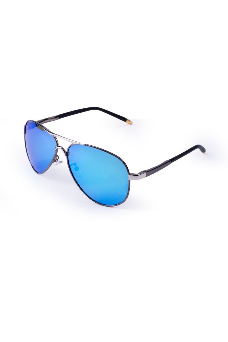 GPC POLO POLARIZED Men's Sunglasses - Blue 20210835775