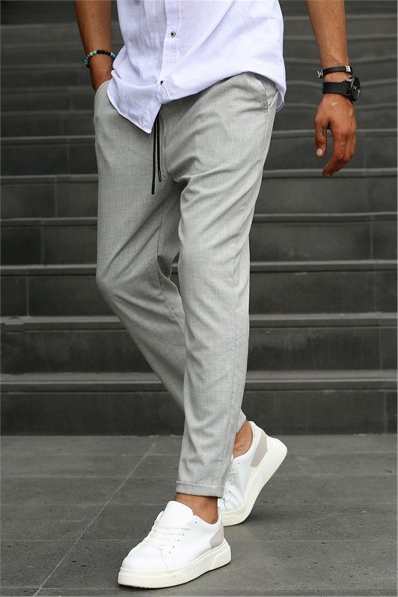 Men's Slim Fit pants 5470 - Light gray #333715