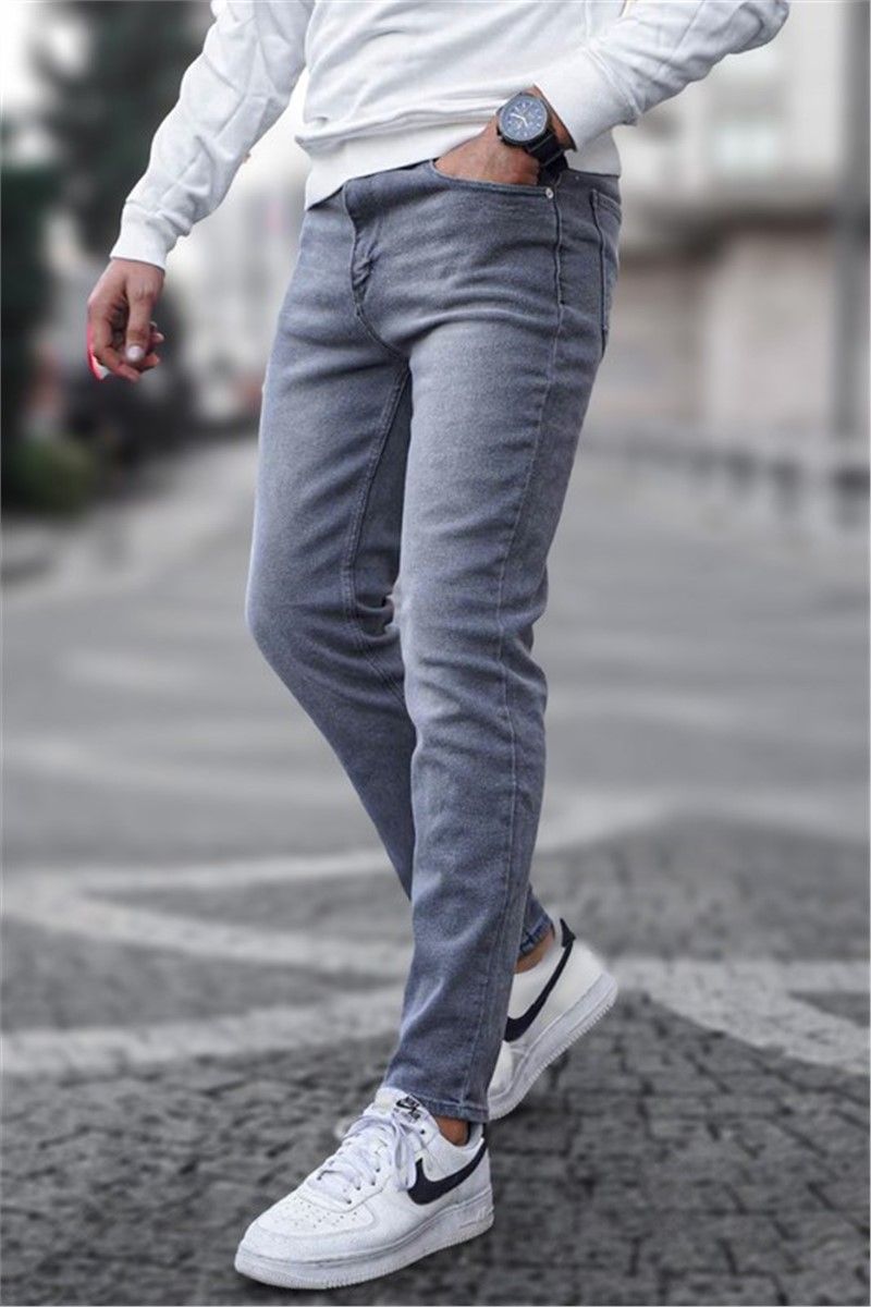 Jeans skinny da uomo - Grigio #363733
