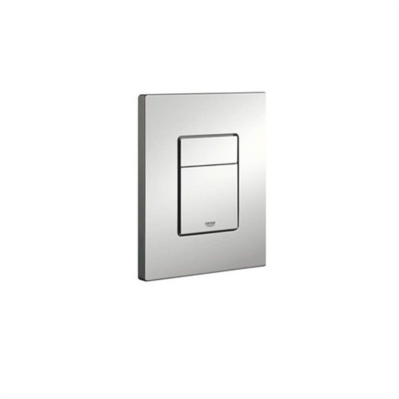 Grohe ABS Concealed cistern control panel - Brushed chrome #349659