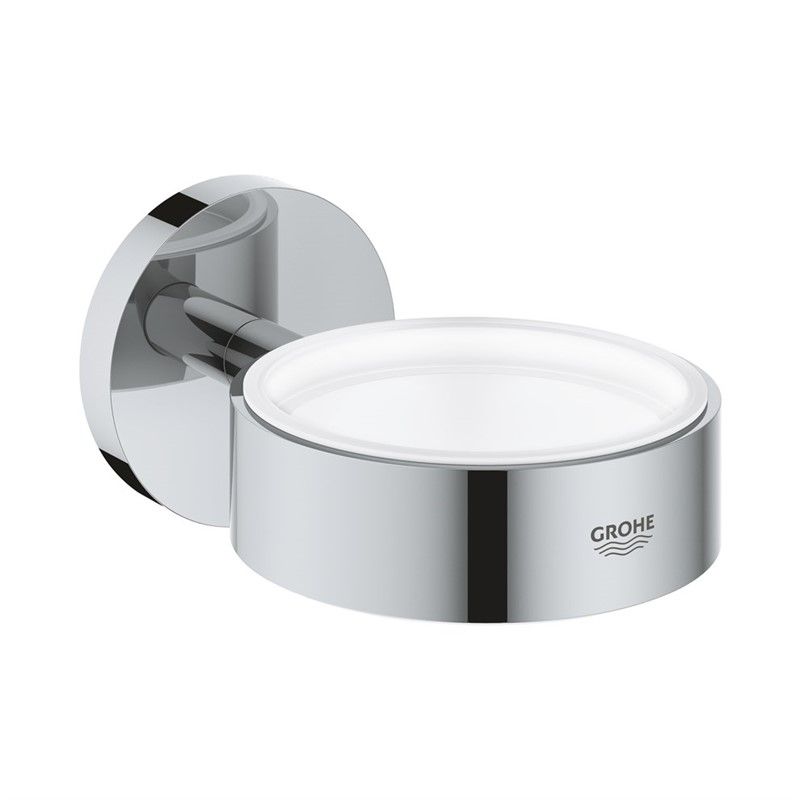 Grohe Essentials Glass Soap Dish - Chrome #337033