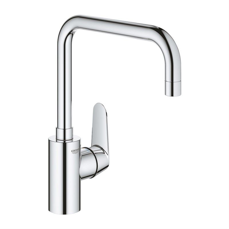 Grohe Eurodisc Cosmo Swivel Spout Kitchen Faucet - Chrome #349521