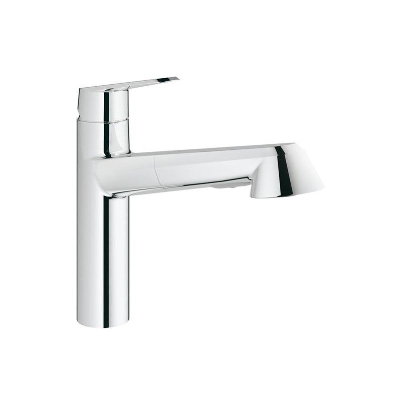 Grohe Eurodisc Cosmopolitan Basin Faucet with Hand Shower - Chrome #335550