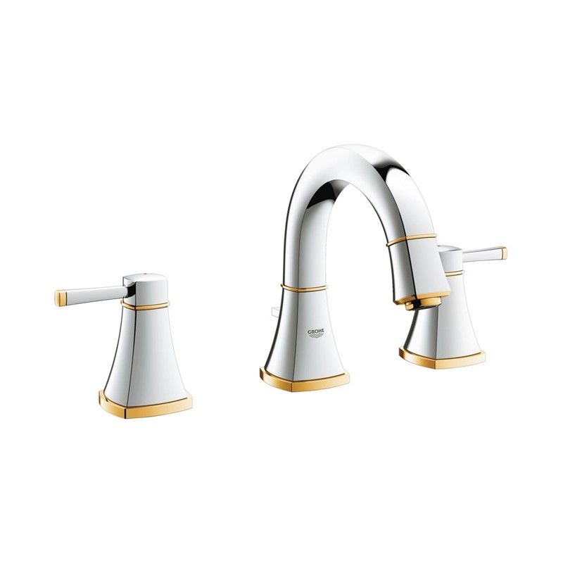 Grohe Grandera Concealed Basin Faucet - Chrome-Gold #336668