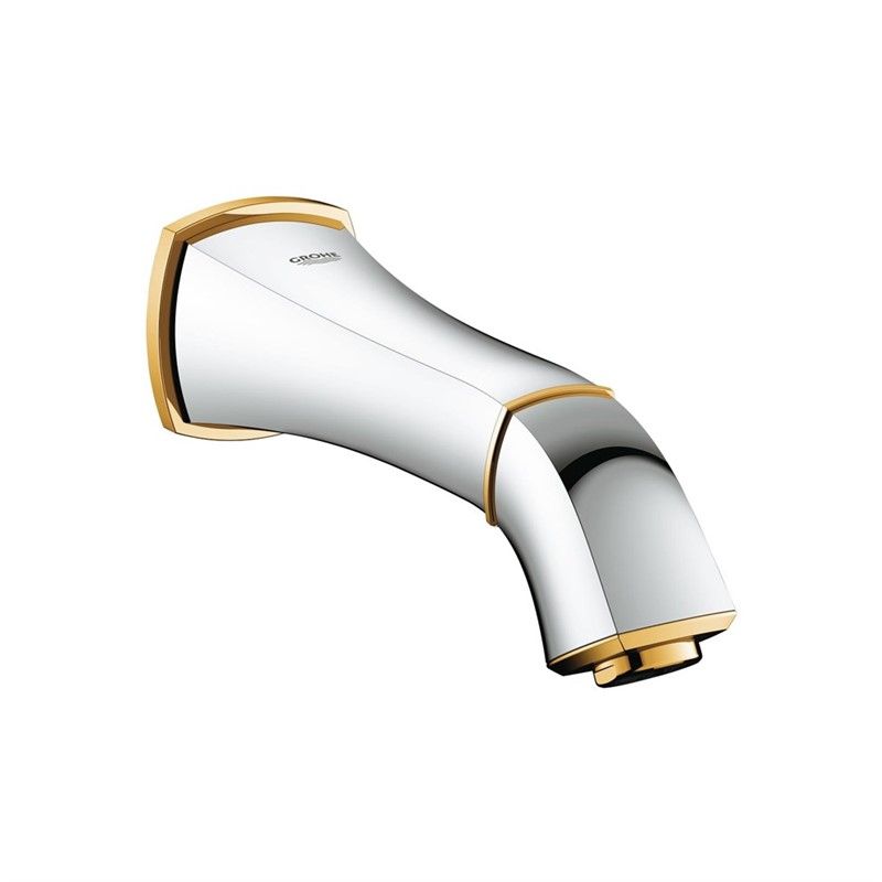 Grohe Grandera Bath Faucet Spout - Chrome-Gold #336706
