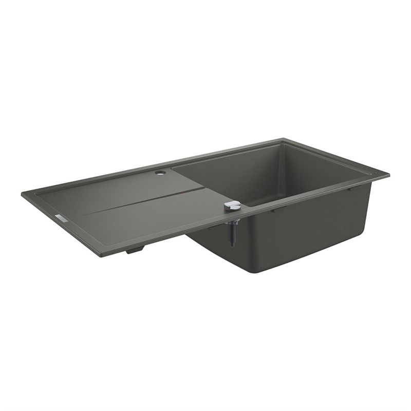 Grohe K400 60-C Granite Kitchen Sink 100cm - Gray #339793