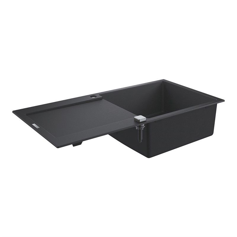Grohe K500 60-C Granite Kitchen Sink 100cm - Black #339785