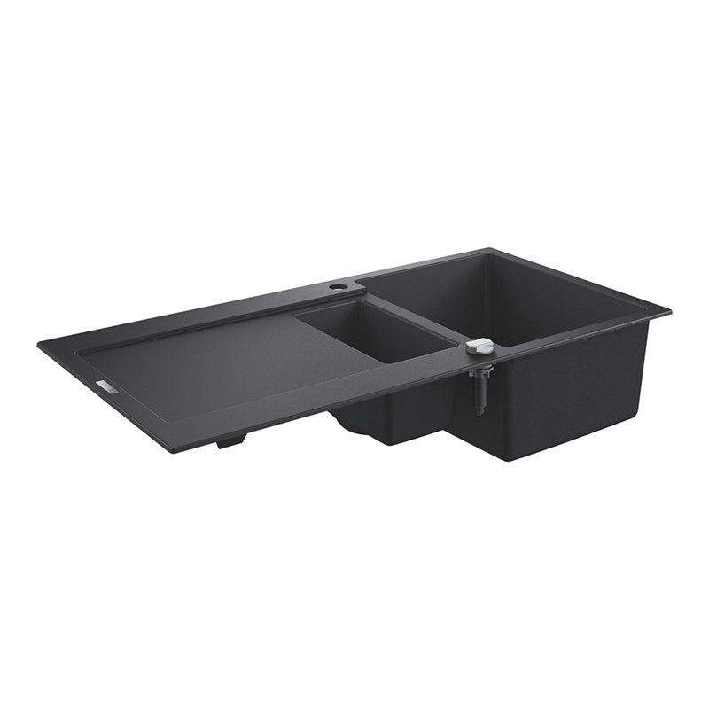 Grohe K500 60-C Countertop Kitchen Sink 100cm - Black #339787