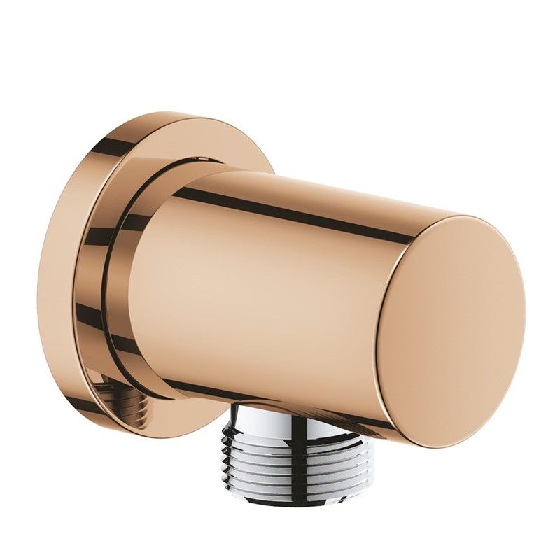 Grohe Rain C L Wall Mounted Elbow with Shower Outlet - Gold #349547