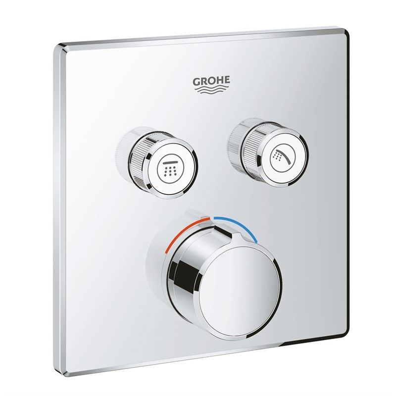 Grohe Smart Control Built-in Bathroom Faucet - Chrome #349623