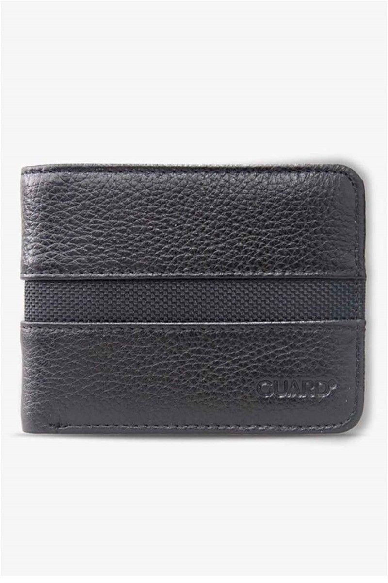 GUARD Black Leather Wallet GRD830 # 287927