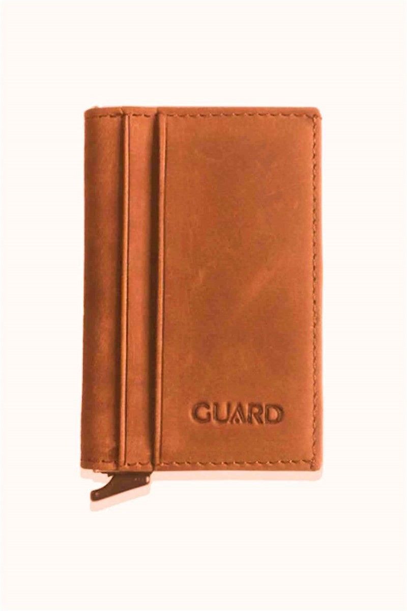 Leather Card Holder GRD5225 - Light Brown 287922
