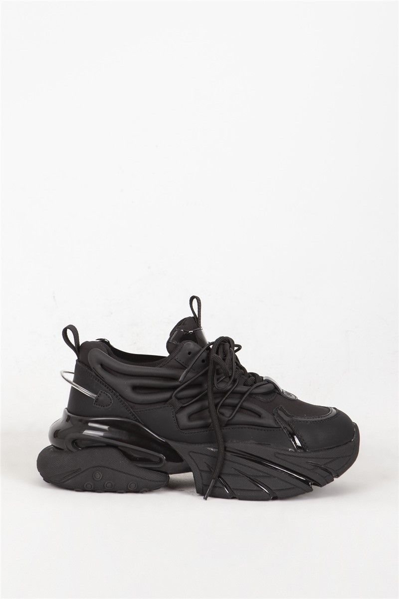 Női 420 vastag talpú sportcipő - fekete #382022