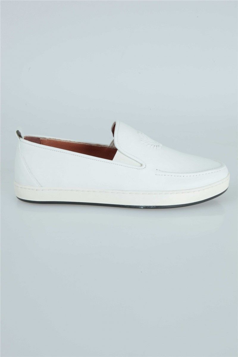 Muške kožne cipele - Bijele #268822