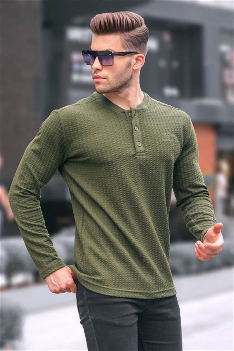 Men's Sweater 6007 - Khaki #358673