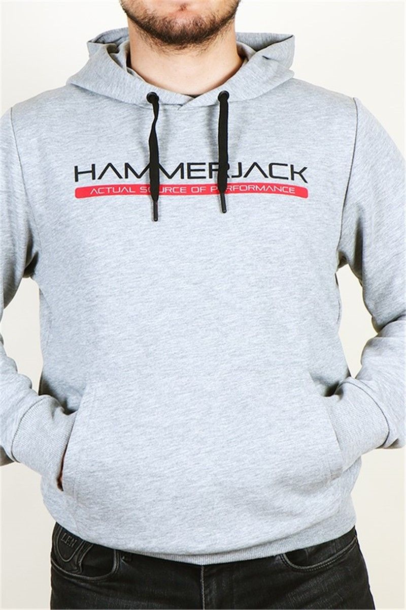 Hammer Jack Men's Hoodie - Gray #369097