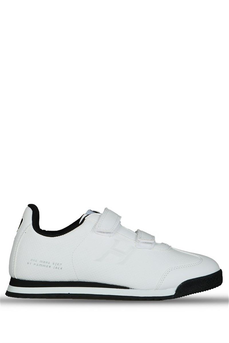 Hammer Jack Ženske sportske cipele na čičak - bijele s crnim #369129