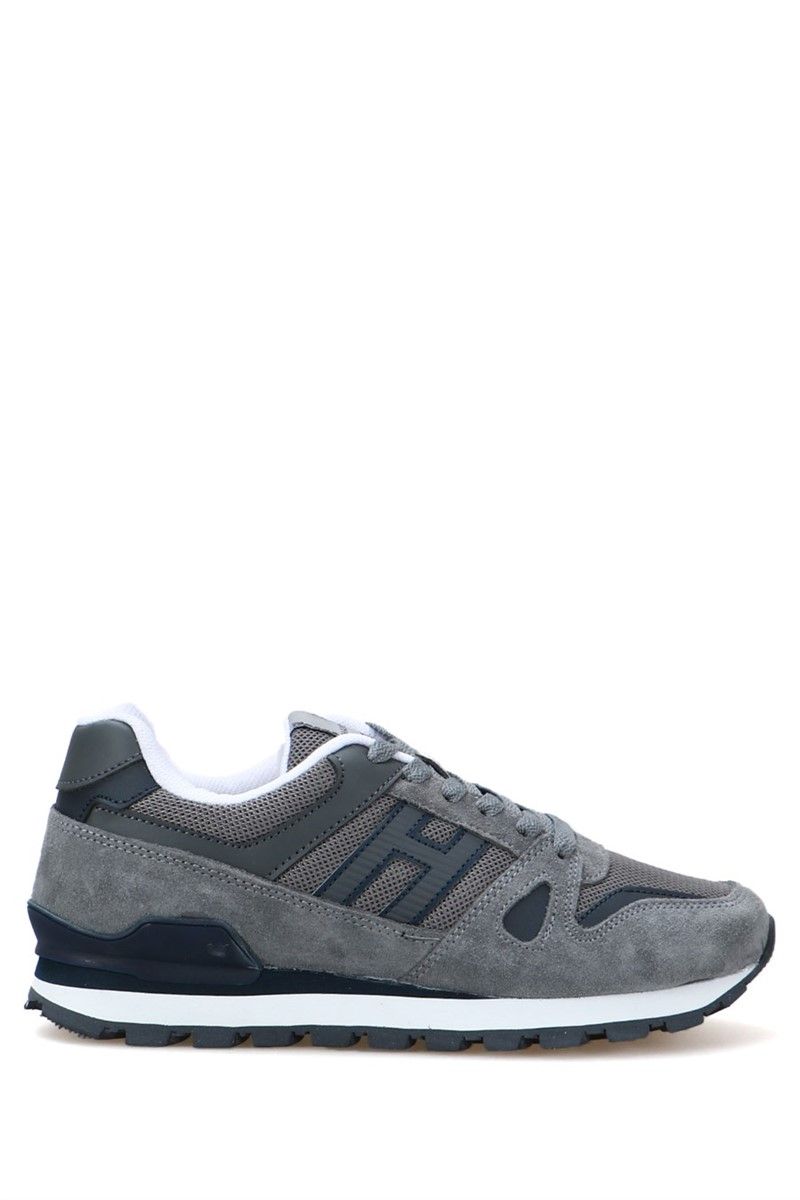Hammer Jack Women's Genuine Leather Sports Shoes - Gray #368587