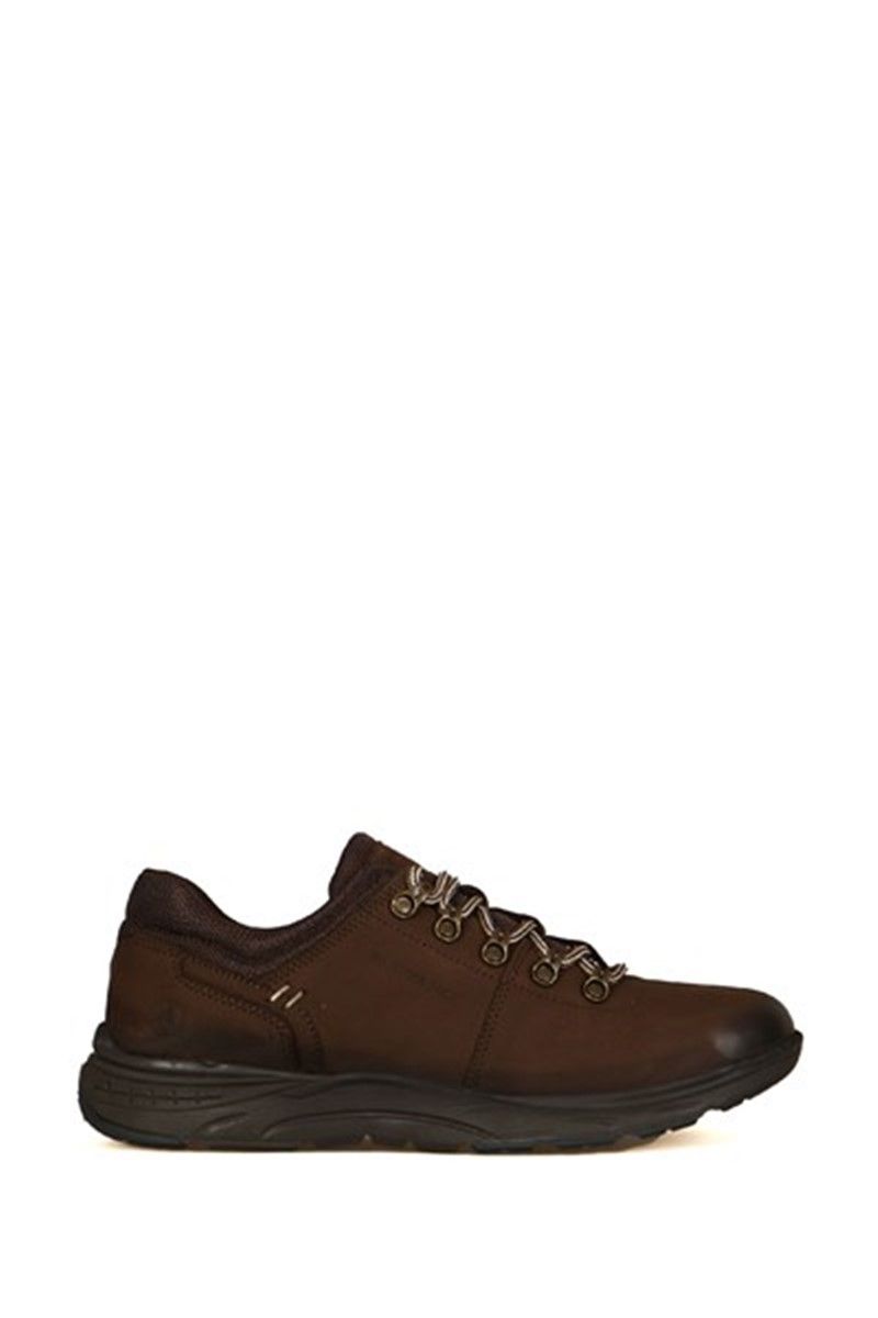 Hammer Jack Men's Genuine Leather Sports Shoes - Brown #368691