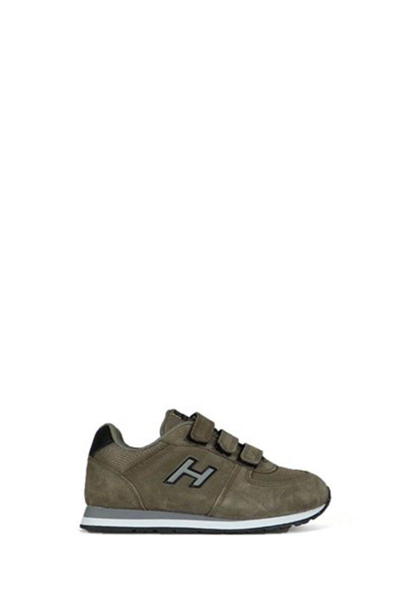 Hammer Jack Unisex dječje cipele od prave kože - kaki #368547
