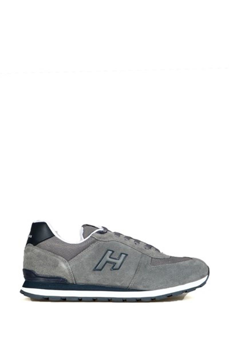 Pantofi sport din piele naturală pentru bărbați Hammer Jack - gri #368640