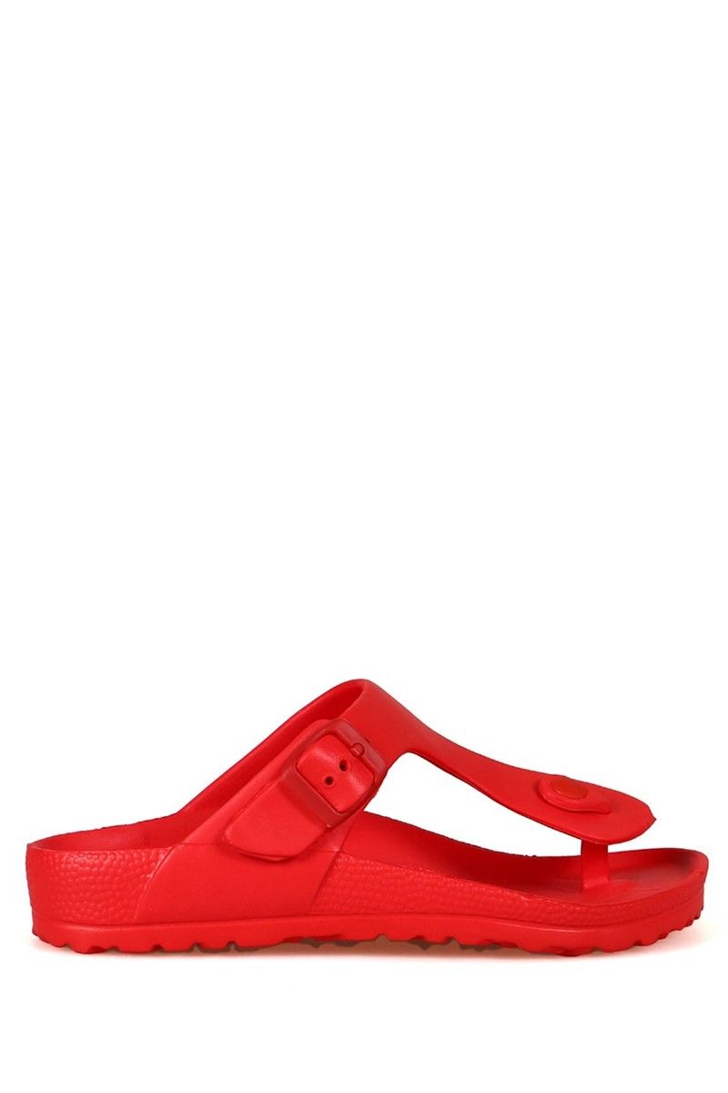 Hammer Jack Women's Casual Slippers - Red #368876