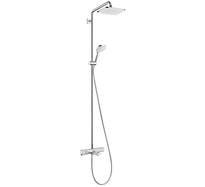 Hansgrohe Croma E 280 Shower Column (Bathroom Faucet Included) - Chrome-#343821