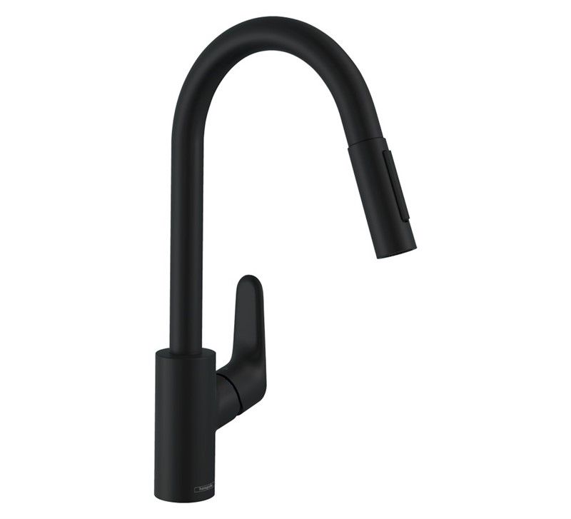 Hansgrohe Focus M41 Kitchen Sink Faucet - Black #343907