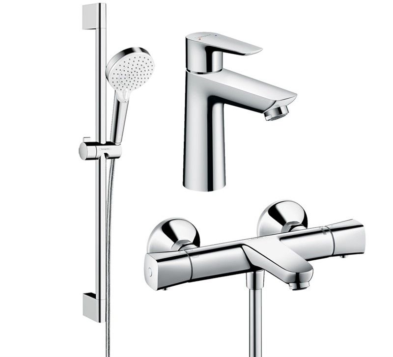 Hansgrohe Talis E 2 Bathroom Set - Chrome #343826