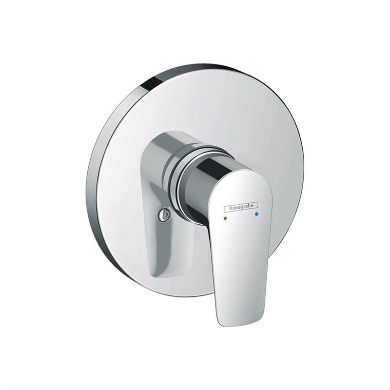 Hansgrohe Talis E Built-in Oval Shower Mixer - Chrome #338461