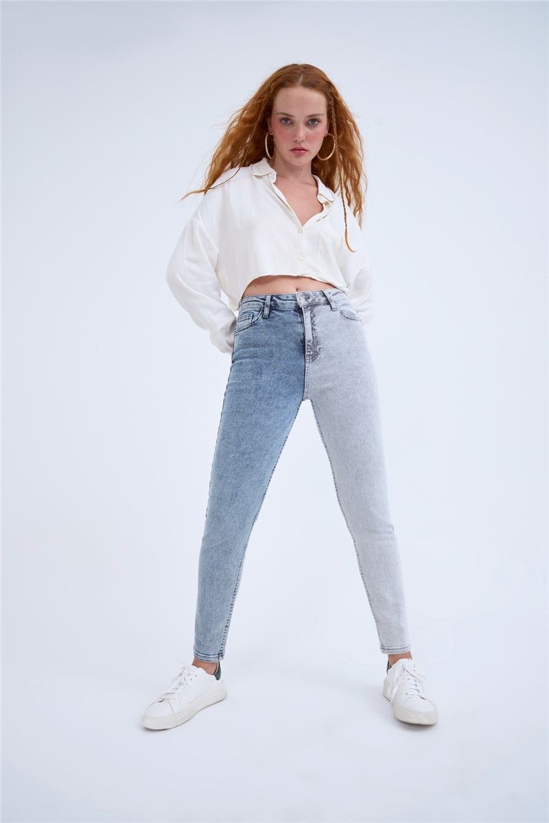 Jeans da donna - Blu-Grigio #311982