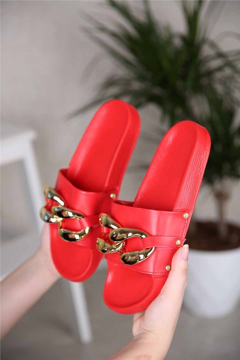Modatrend Women's Sandals - Red #308114