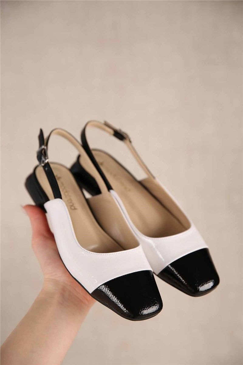 Women's Shoes - Black, White #300990