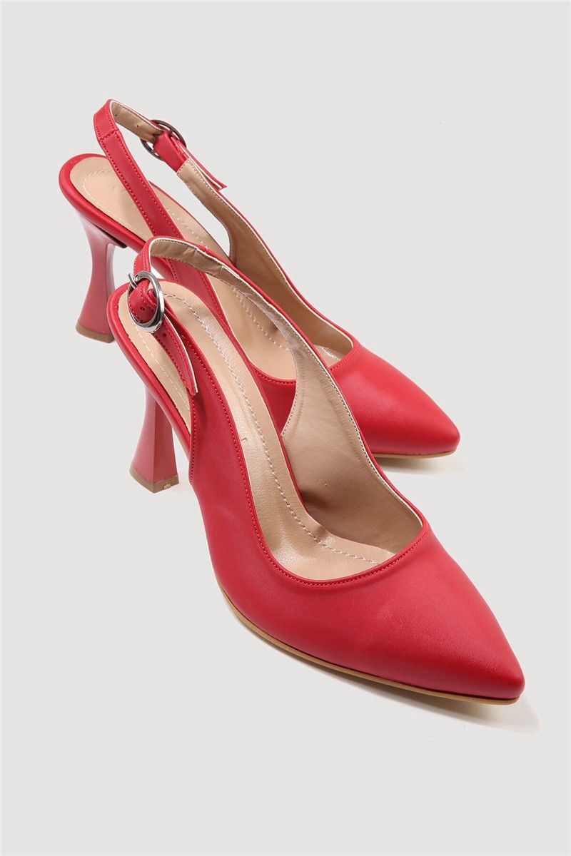 Ženske elegantne cipele - crvena #332602