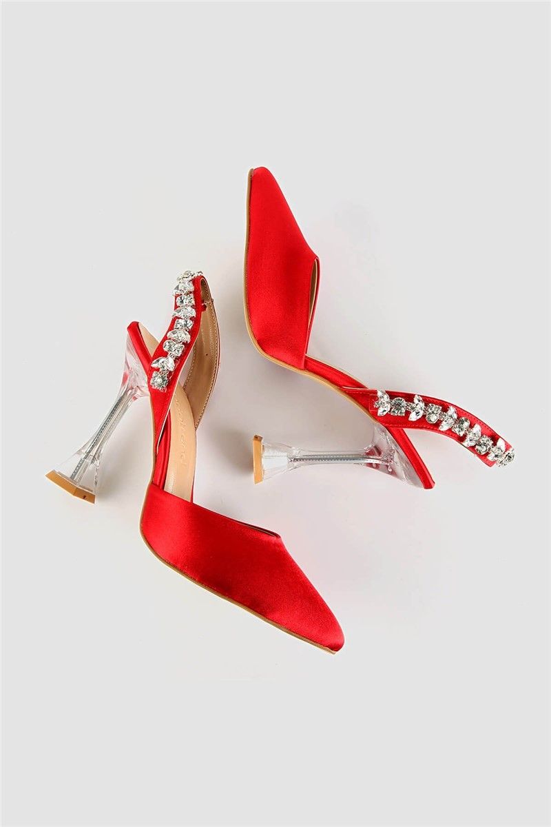 Scarpe eleganti da donna - Rosso #328554