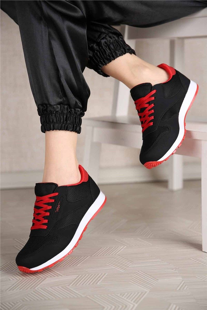 Women's Trainers - Black, Red #299514