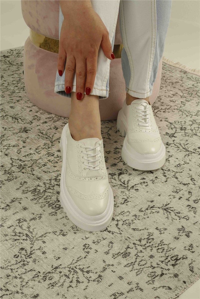Női alkalmi cipő - Fehér # 324787