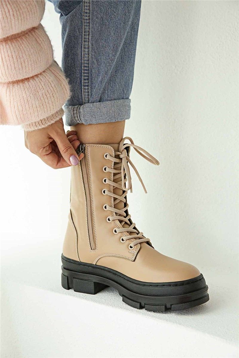 Women's Boots - Beige #320752