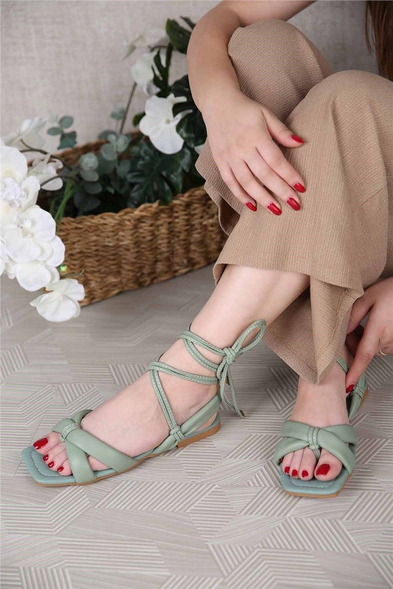 Ženske sandale - Zelene 308560